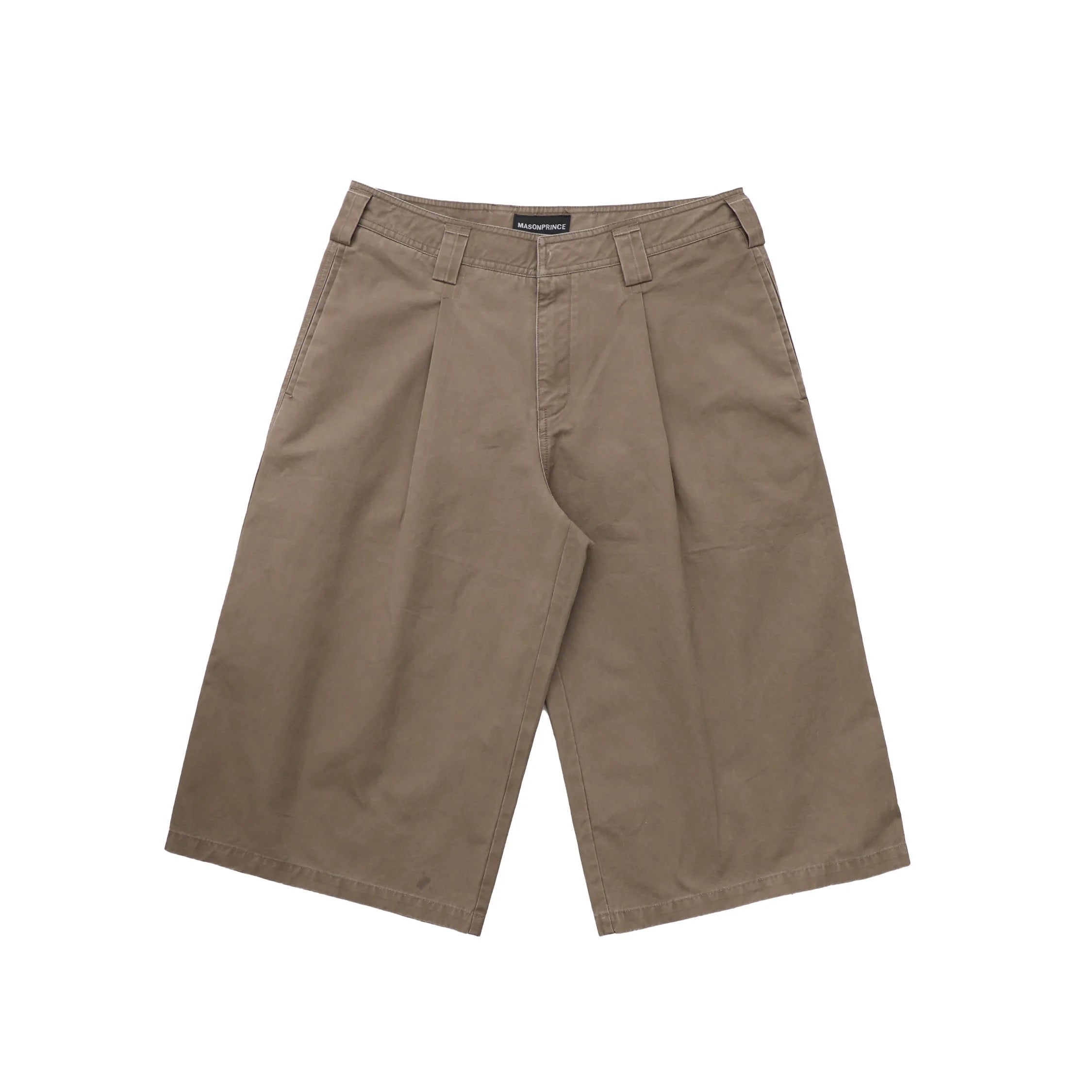 MASONPRINCE Faded Pleated Casual Shorts