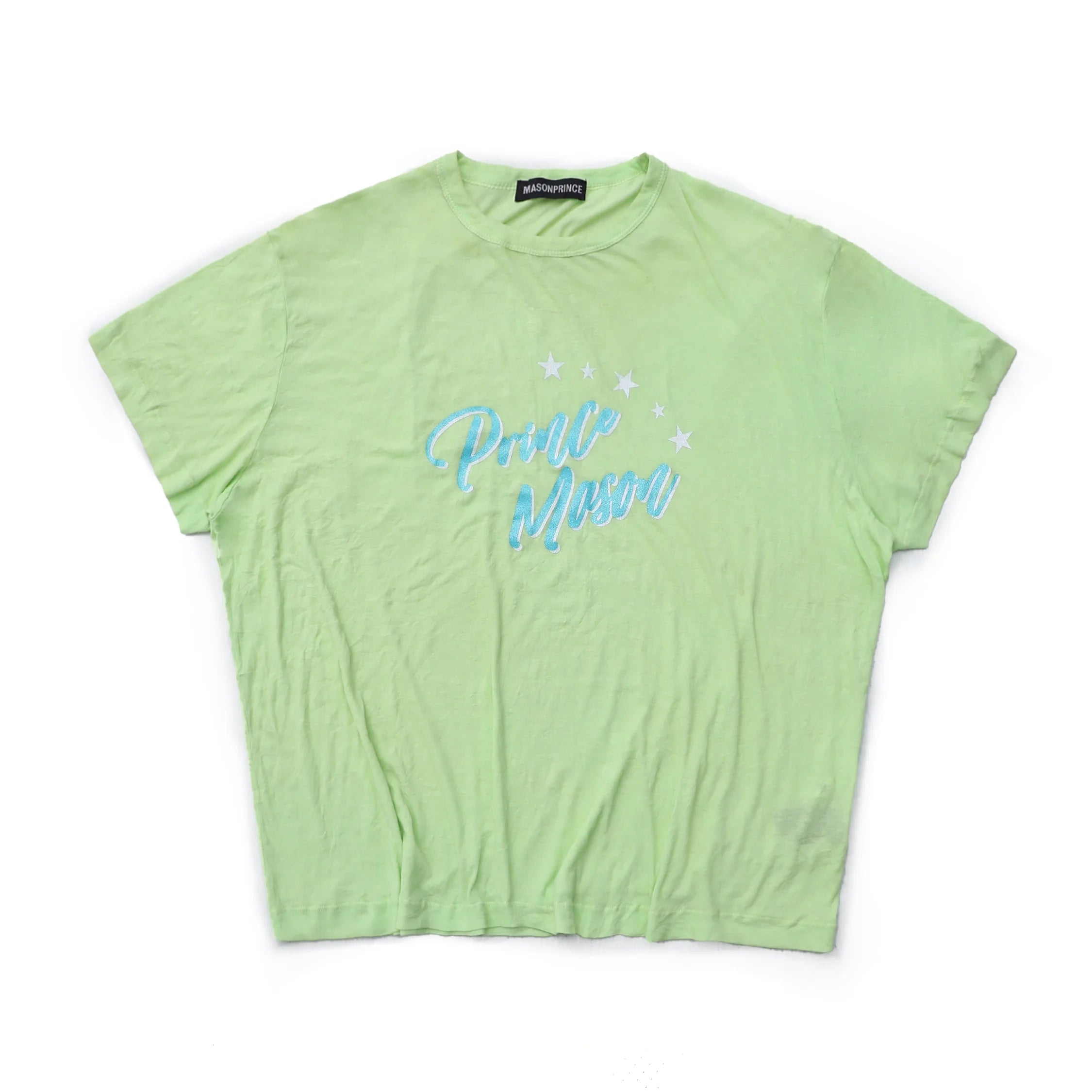 MASONPRINCE Crinkled Lightweight Graphic Short Sleeve Tee