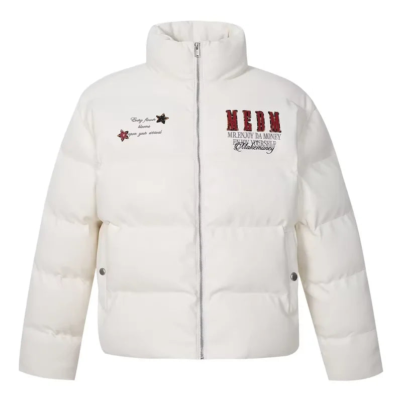 MEDM Thickened Warm Stand Collar Cotton Jacket for Couples