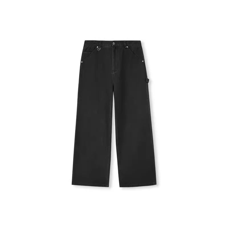FPA Men's Vintage Washed Wide-Leg Work Pants