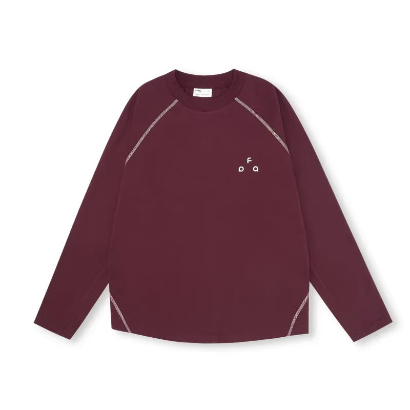 FPA Men's Quick-Dry Antibacterial Long Sleeve Sports Shirt