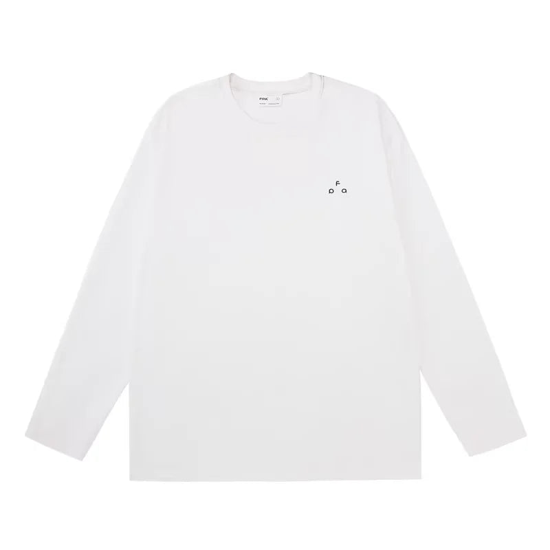FPA Men's Heavyweight Long Sleeve Crew Neck T-Shirt - Breathable Cotton Activewear