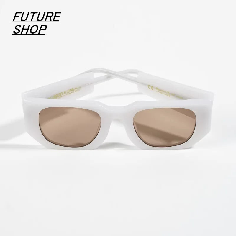 FUTURE UPDATE Avant-Garde Rectangular Futuristic Sunglasses