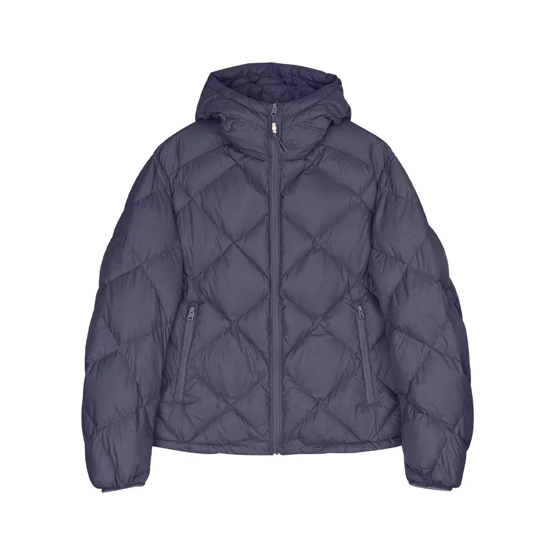 Simple Project Men's Hooded Quilted Down Jacket