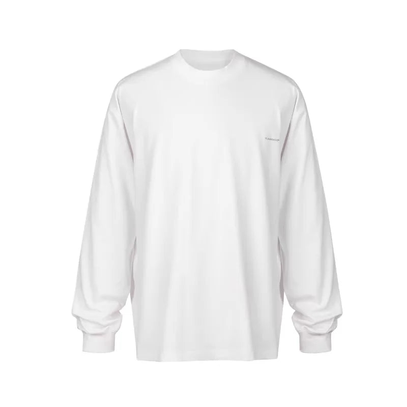 VLABMADE Minimalist Crew Neck Long Sleeve Tee
