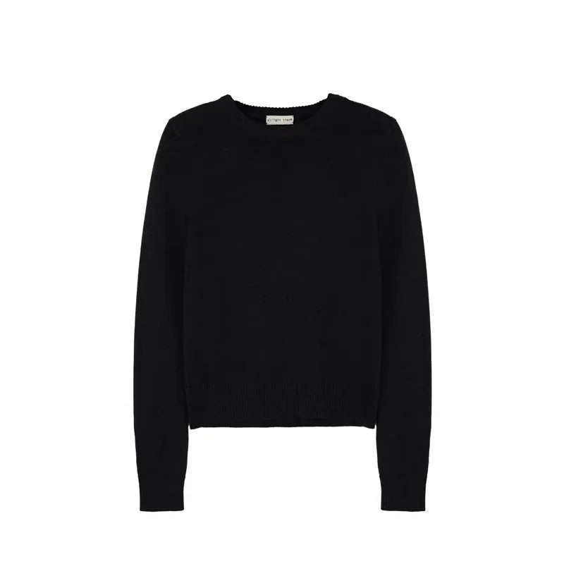 alright then Slim Fit Wool Crew Neck Sweater