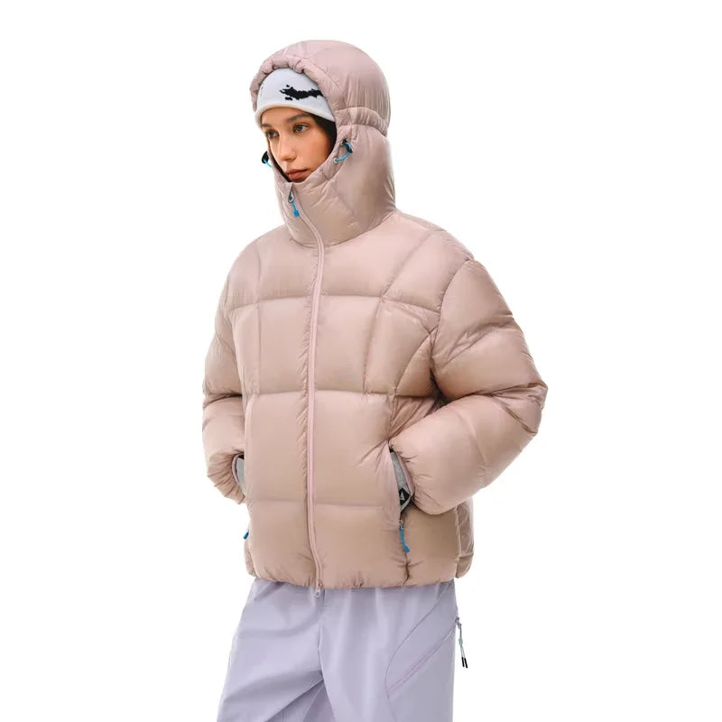 FPA Men's 800 Fill Power Hooded Down Jacket - Water-Repellent and Winter-Ready