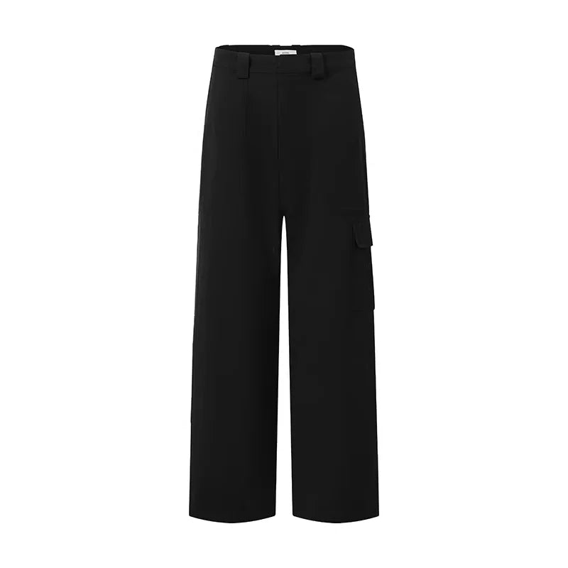ROYA High-Twist Cotton Rayon Cargo Pants