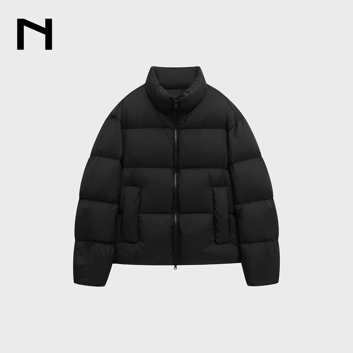 NANS Menswear Lightweight White Duck Down Puffer Jacket – Ice Lake 90 Series