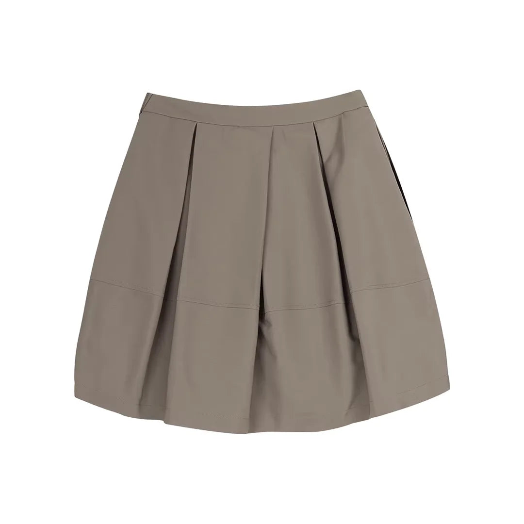 Simple Project Structured Bubble Tulip Skirt