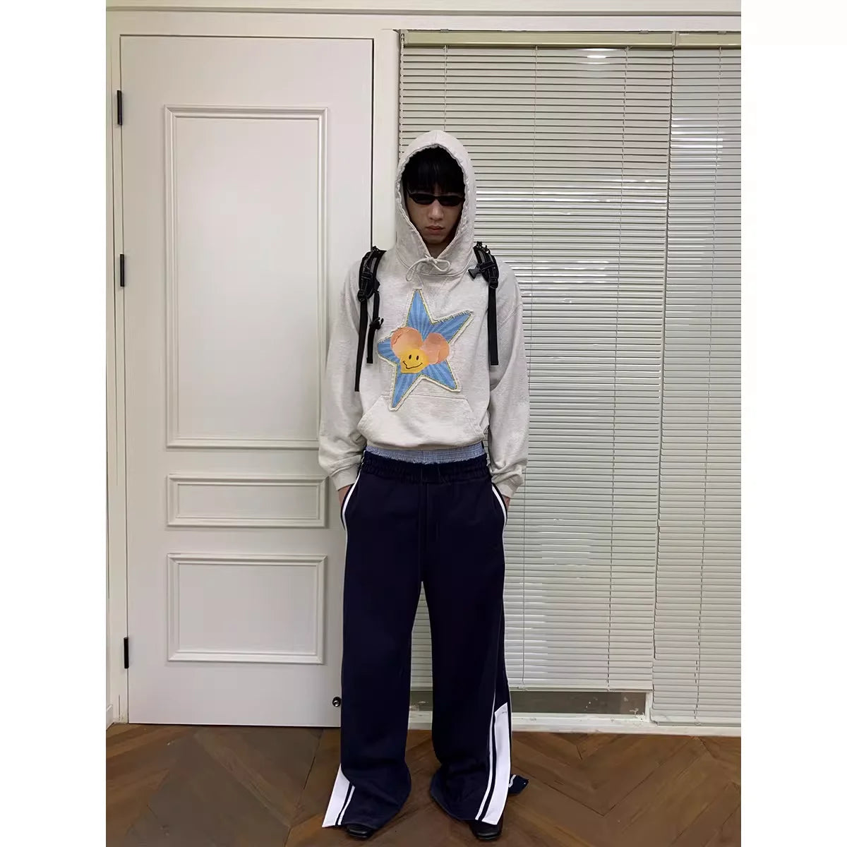 NeverSeez Street Style Casual Pants for Men and Women