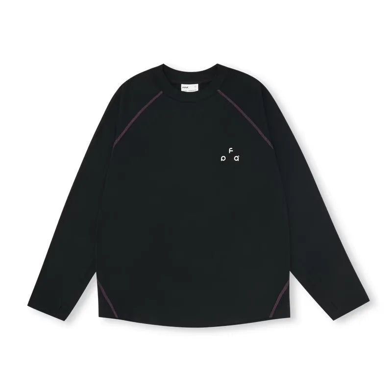 FPA Women's Quick-Dry Antibacterial Ice-Feel Long Sleeve Sport T-Shirt - Red