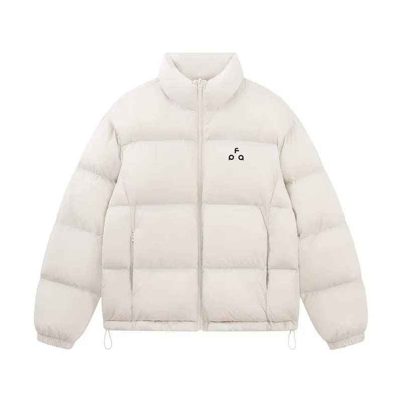 FPA Men's Ultra-Light Down Jacket with Stand Collar and Reflective Details