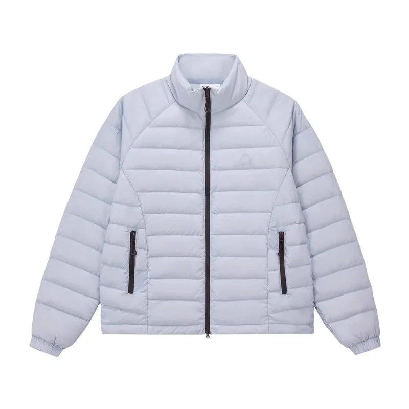 FPA Ultralight Colorblock Down Jacket with 90% White Duck Down for Men