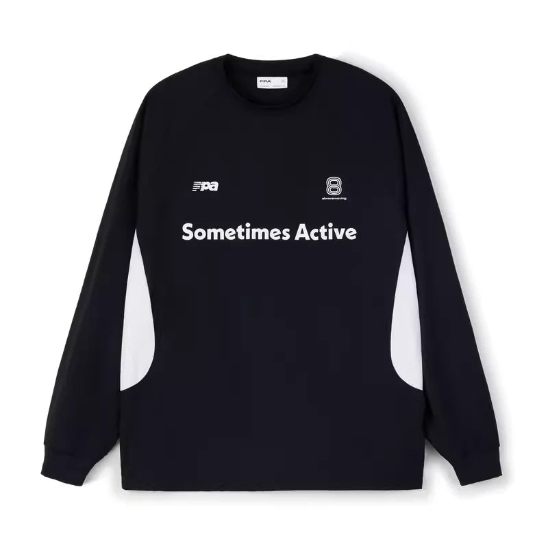 FPA Quick-Dry Long Sleeve Patchwork T-Shirt for Couples