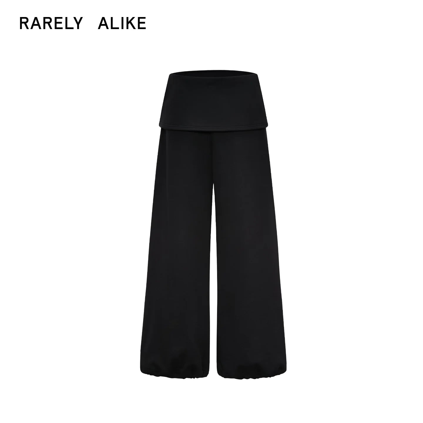 RARELY ALIKE Convertible Sweatpants to Wide-Leg Skirt Pants - Black, Gray, Light Pink