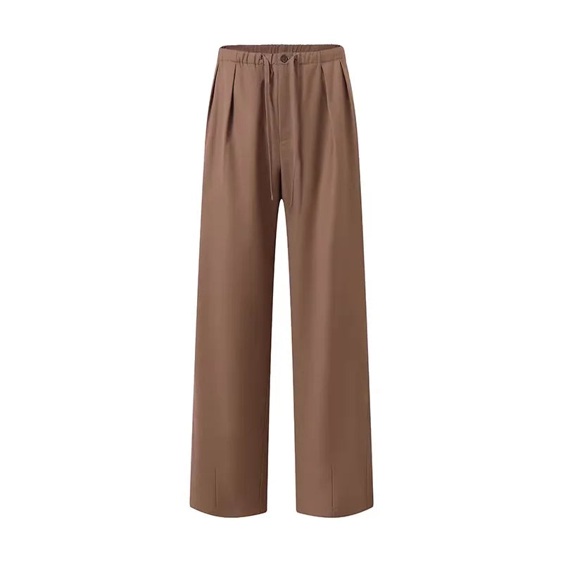 ROYA Men's Merino Wool Blend Drawstring Trousers
