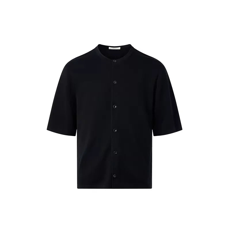 ROYA Lyocell Tencel Short Sleeve Open Cardigan