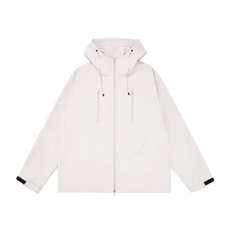 FPA Double-Zip Windproof Hooded Jacket for Couples