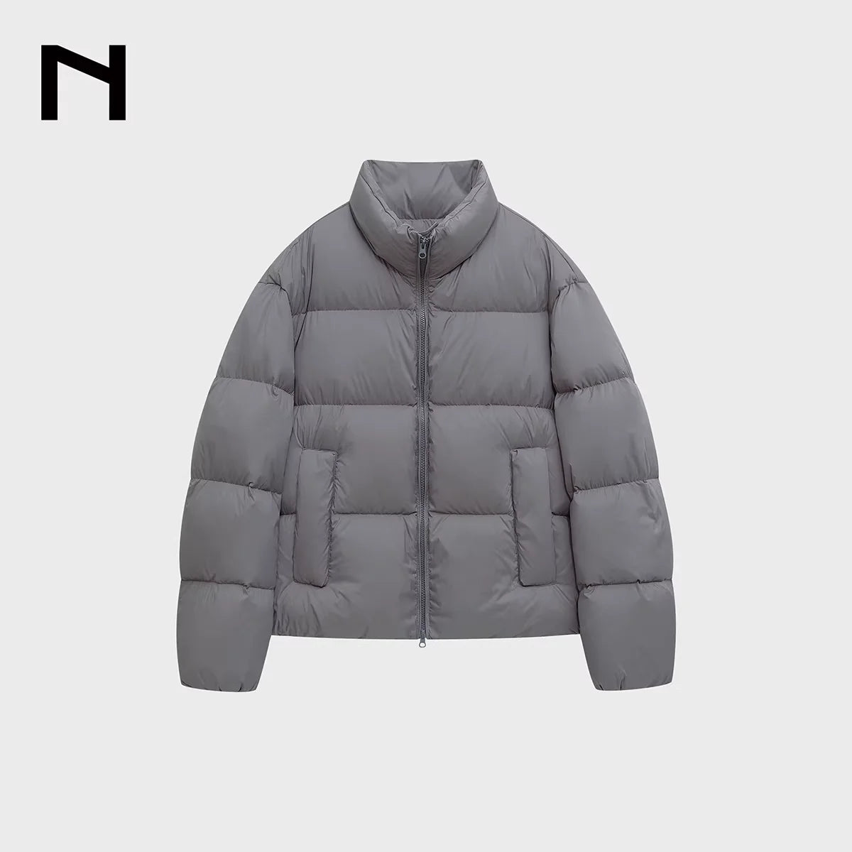 NANS Menswear Lightweight White Duck Down Puffer Jacket – Ice Lake 90 Series