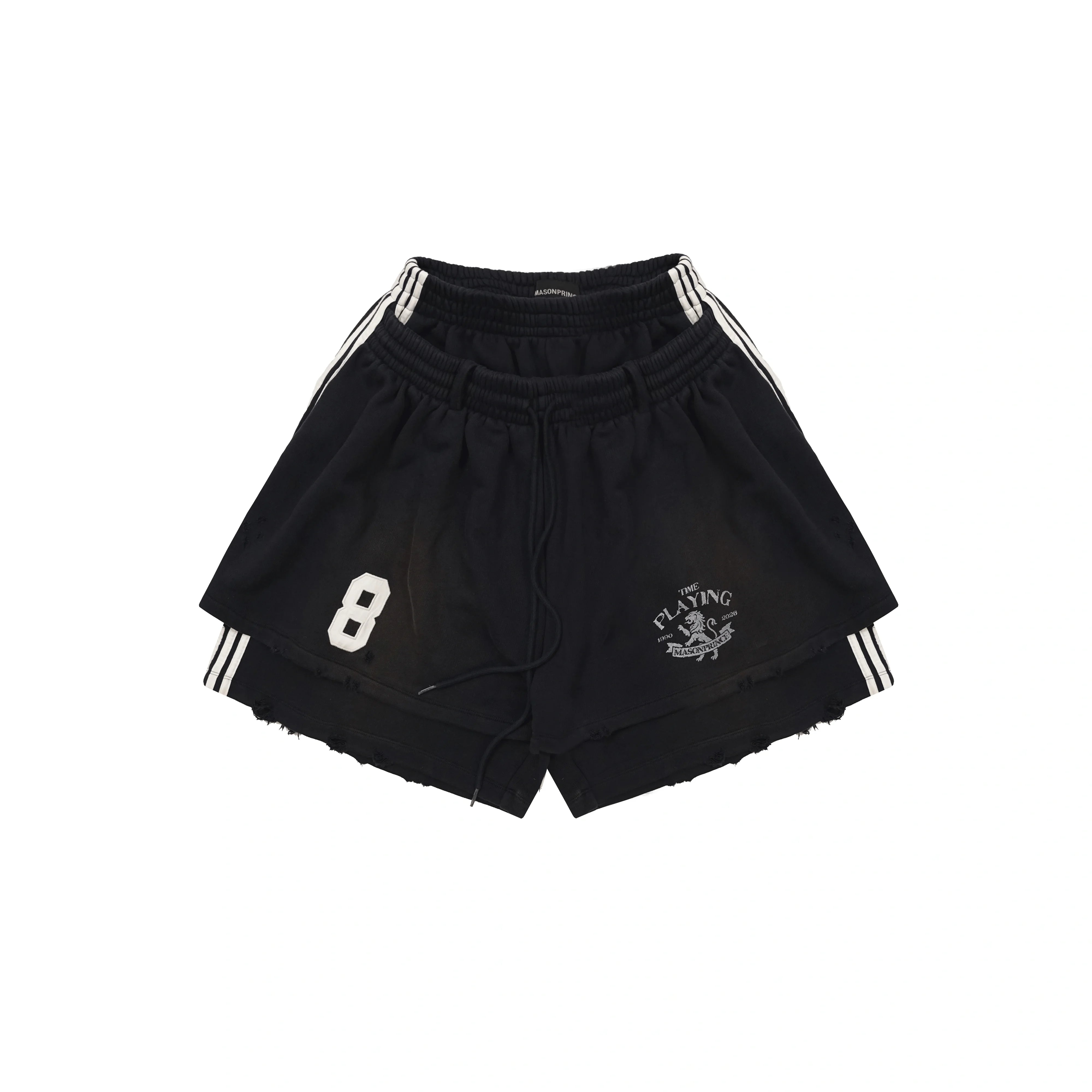MASONPRINCE Convertible Sports Skirt Shorts with Track Pants