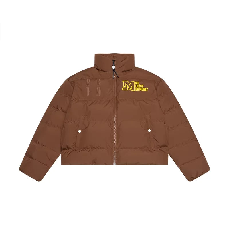 MEDM 90% Duck Down Embroidered Winter Puffer Jacket for Men