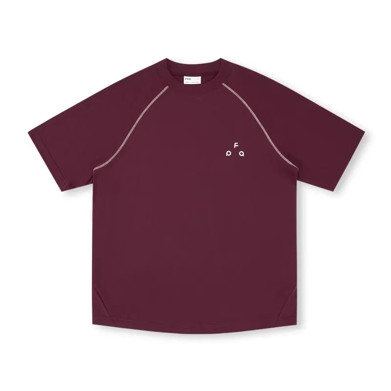 FPA Quick-Dry Antibacterial Short-Sleeve Crew Neck T-Shirt – Loose Fit, Summer Style