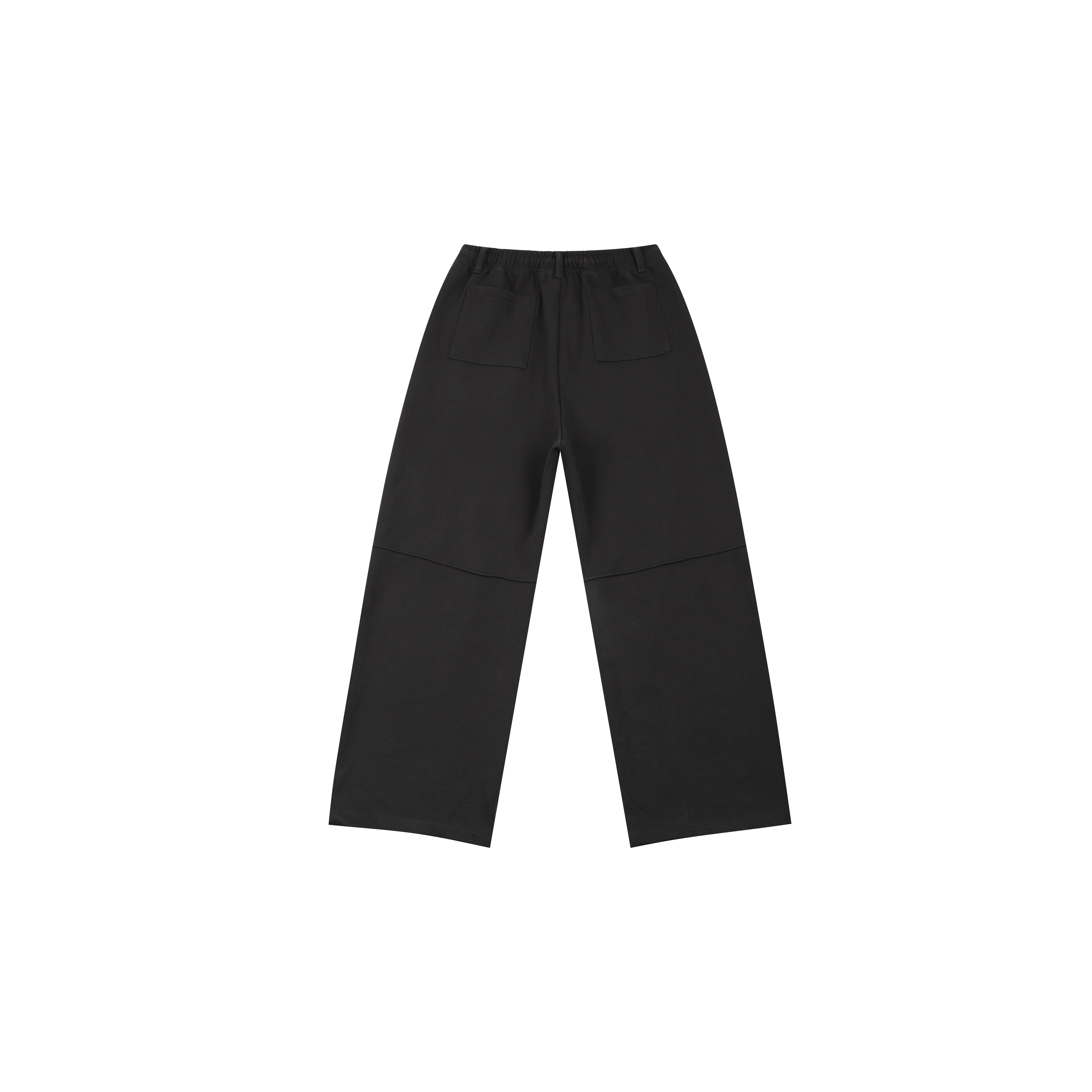 AFterTaste Half-Zip Ribbed Pullover Sweatshirt and Wide-Leg Sweatpants Set