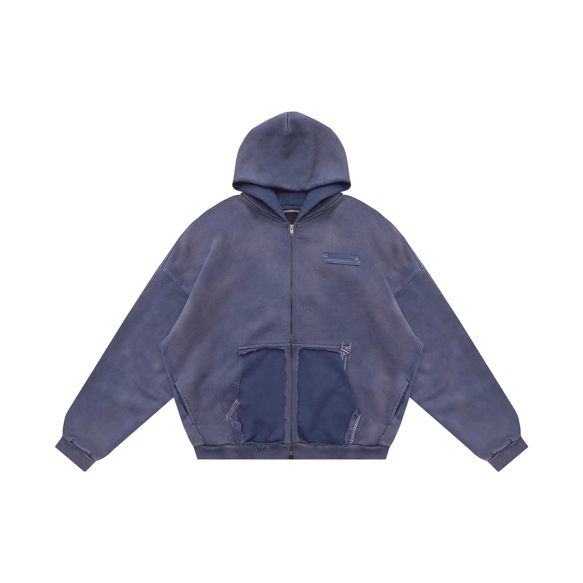 MASONPRINCE Distressed Washed Streetwear T-Shirt, Sweatshirt, and Sweatpants Set