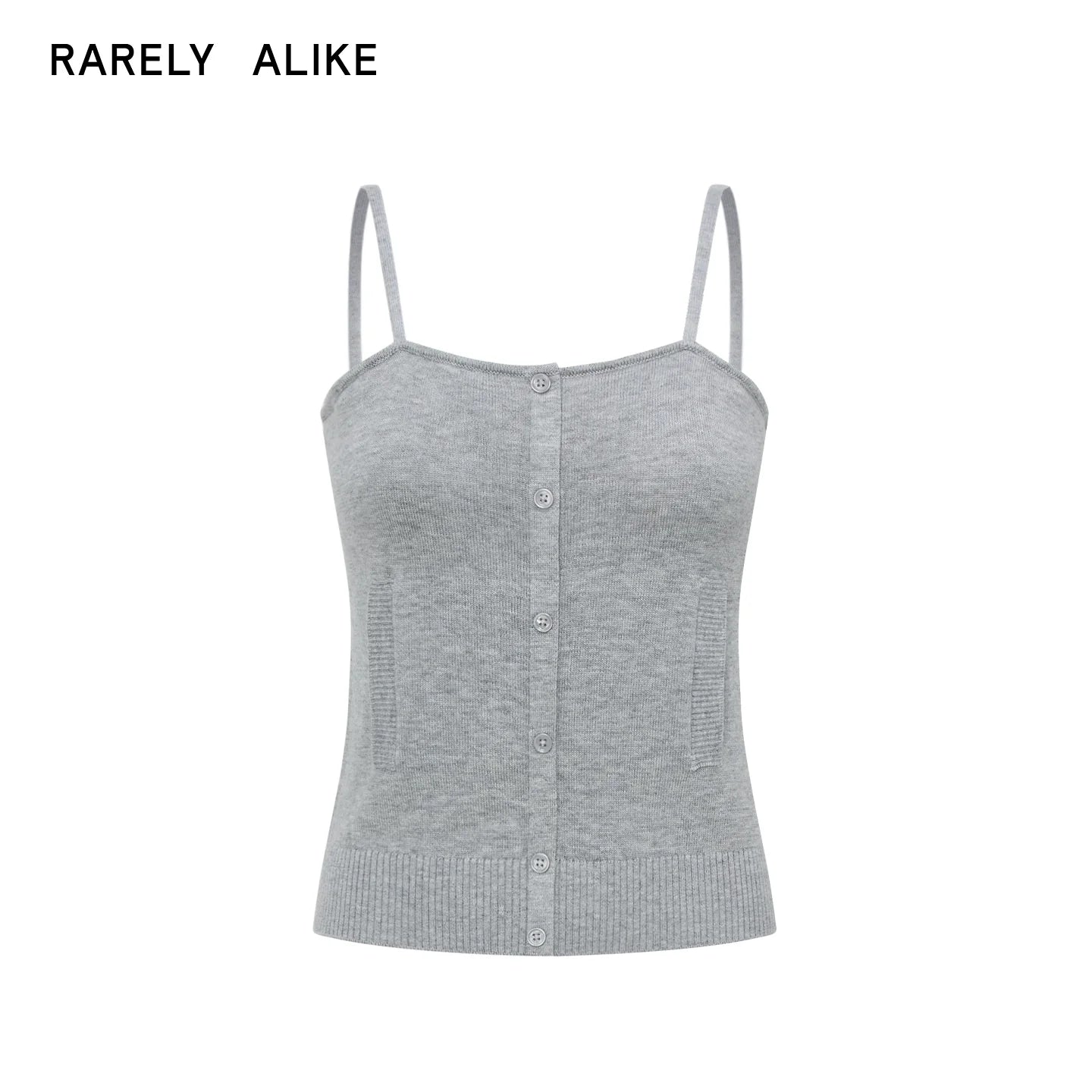 RARELY ALIKE Argyle Knit Cardigan and Camisole Set