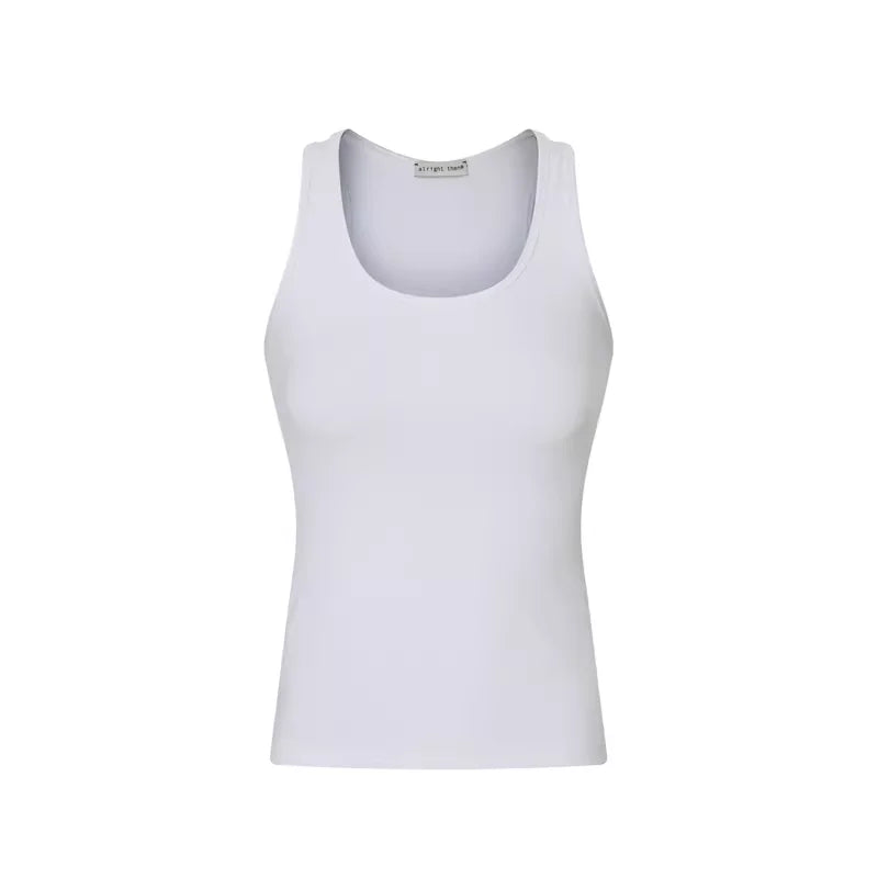 alright then Slim-Fit Seamless Racerback Tank Top