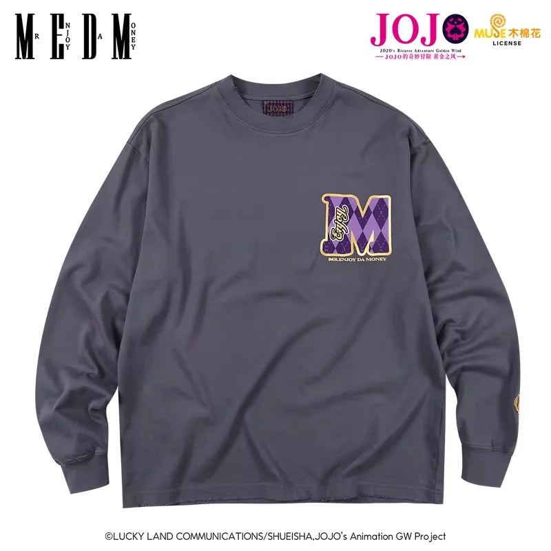 MEDM Anime Graphic Vintage Long Sleeve T-Shirt