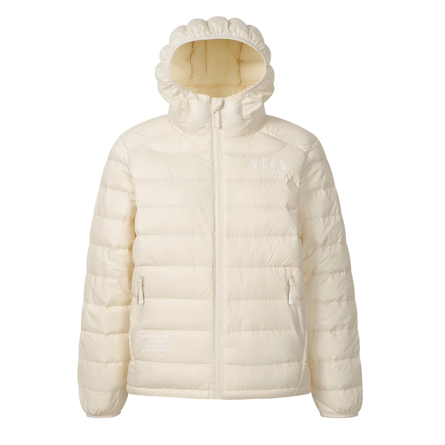 MEDM Lightweight Hooded Down Puffer Jacket – Waterproof and Warm for Winter Outdoors