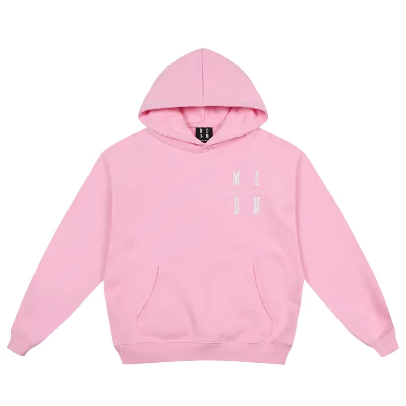 MEDM Unisex Oversized Embroidered Hoodie – Street Style Pullover