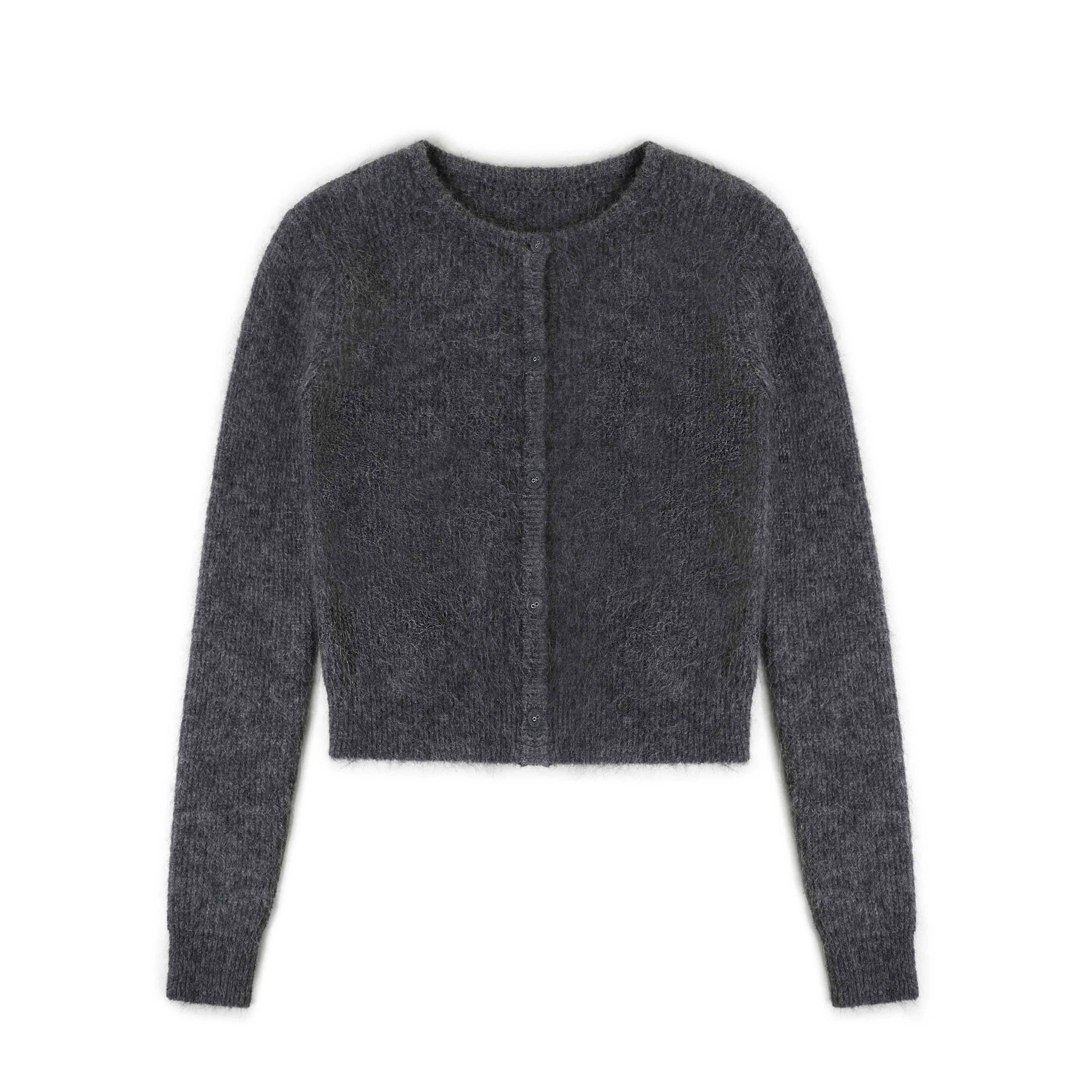 MASONPRINCE Colorful Fitted Alpaca Cardigan for Men