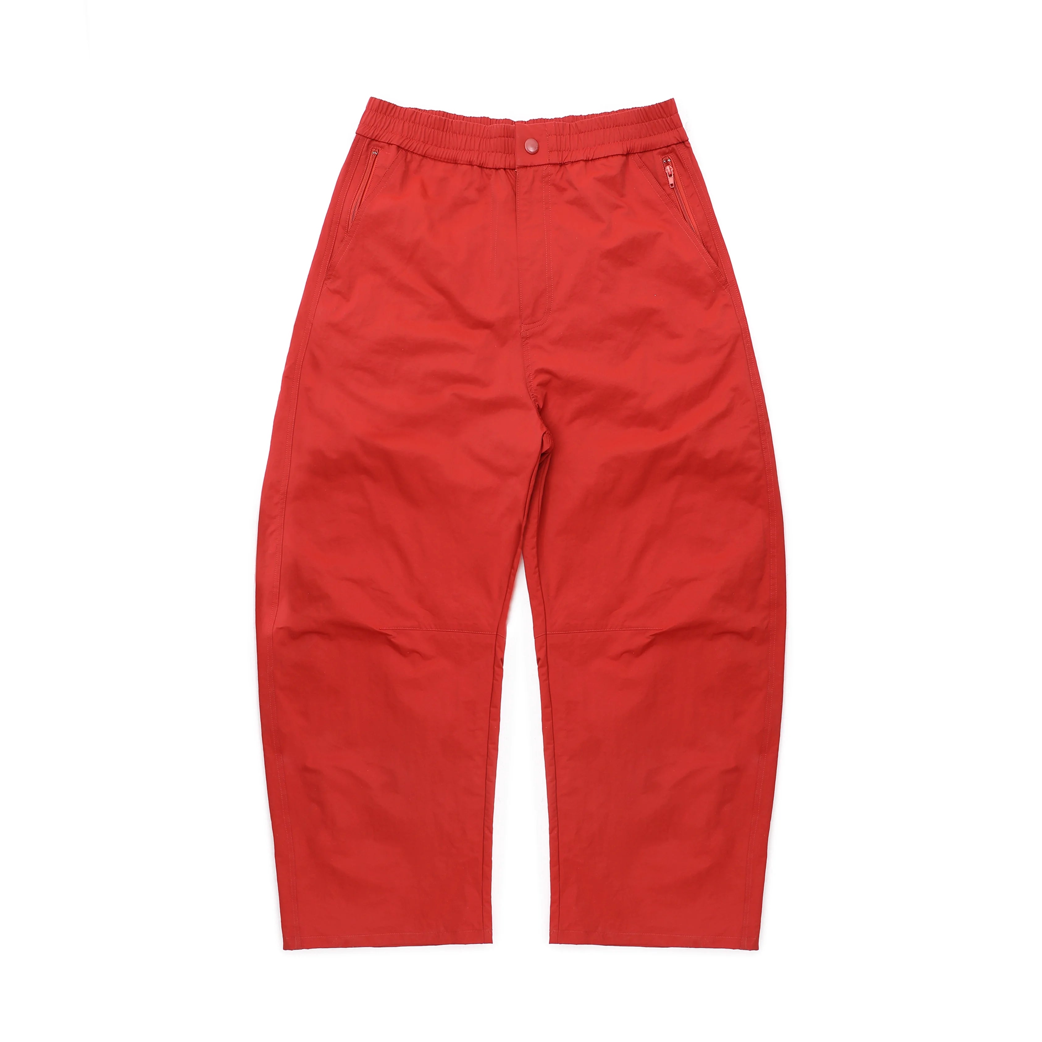 MASONPRINCE Unisex Relaxed Fit Wide-Leg Nylon Pants