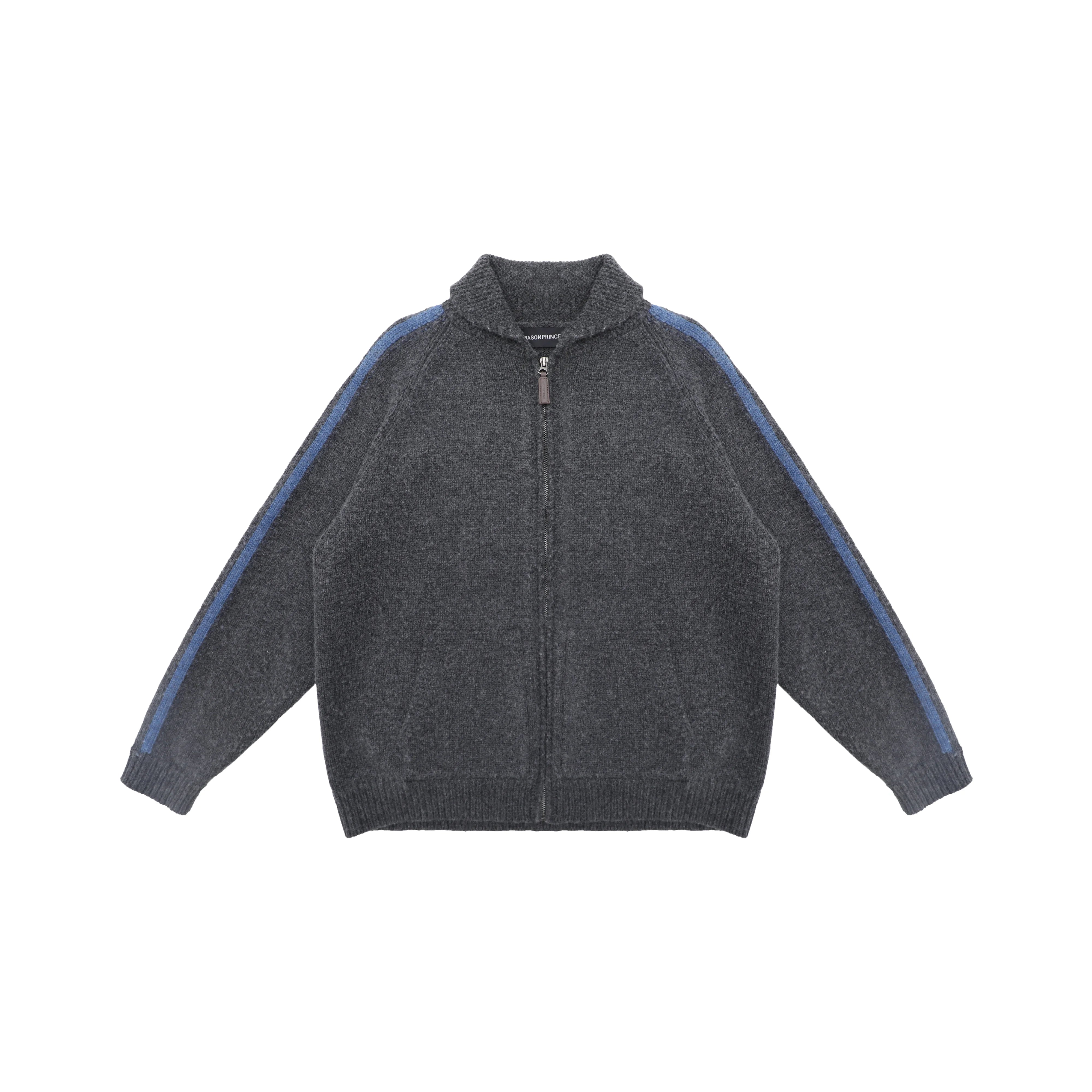 MASONPRINCE Autumn Wool Letterman Baseball Cardigan
