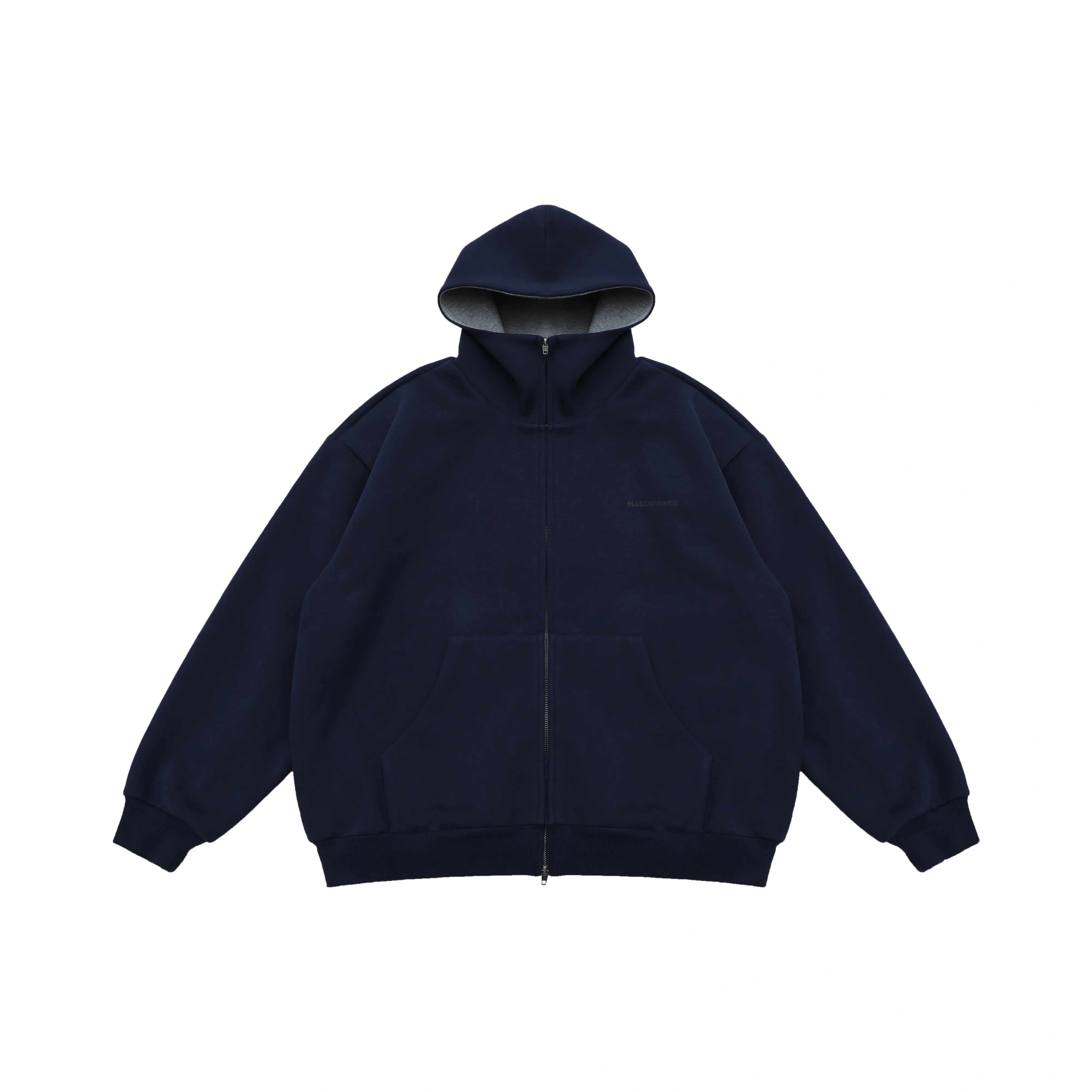 MASONPRINCE Unisex Oversized Zip-Up Hoodie and Sweatpants Set