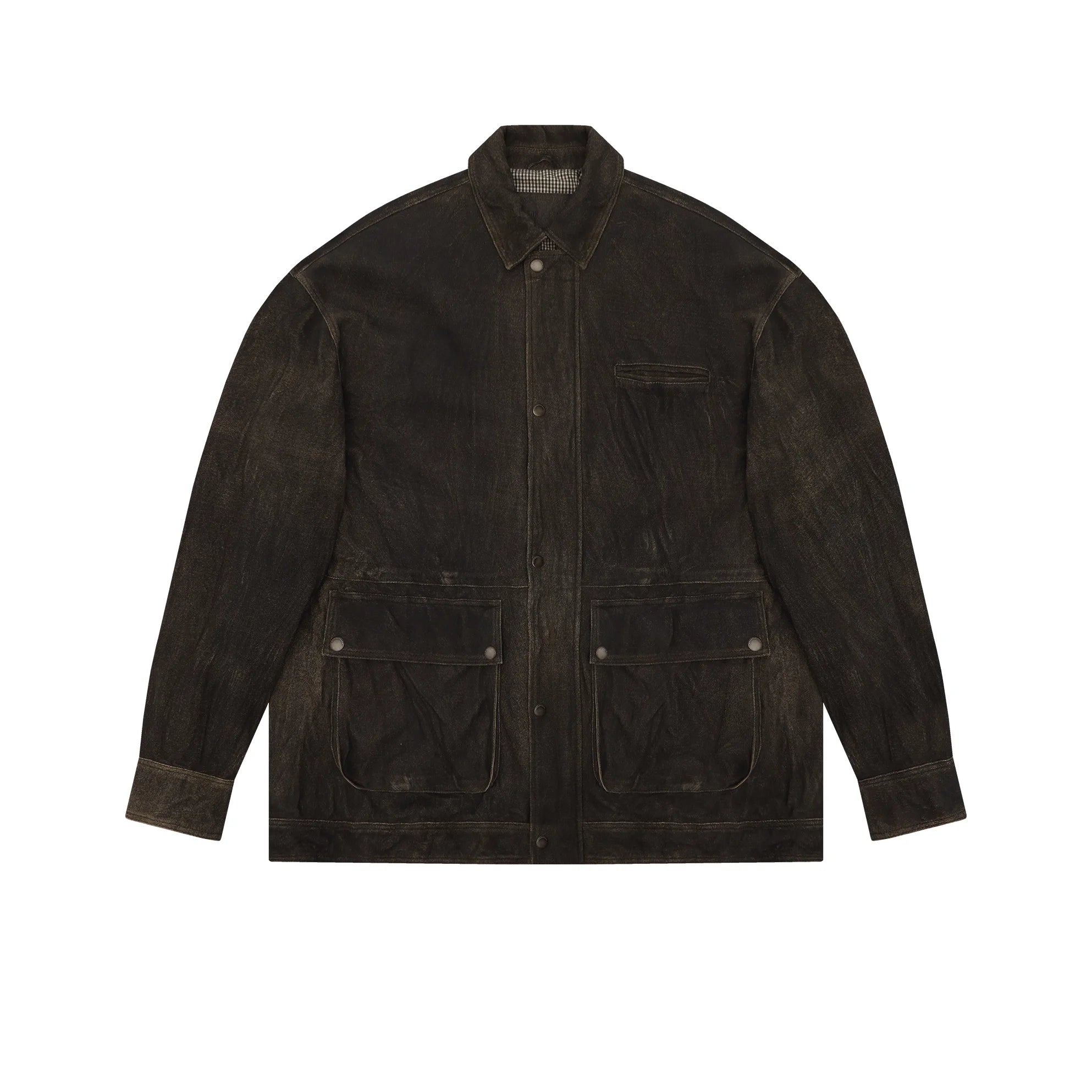 MASONPRINCE Vintage Waxed Suede Barn Jacket