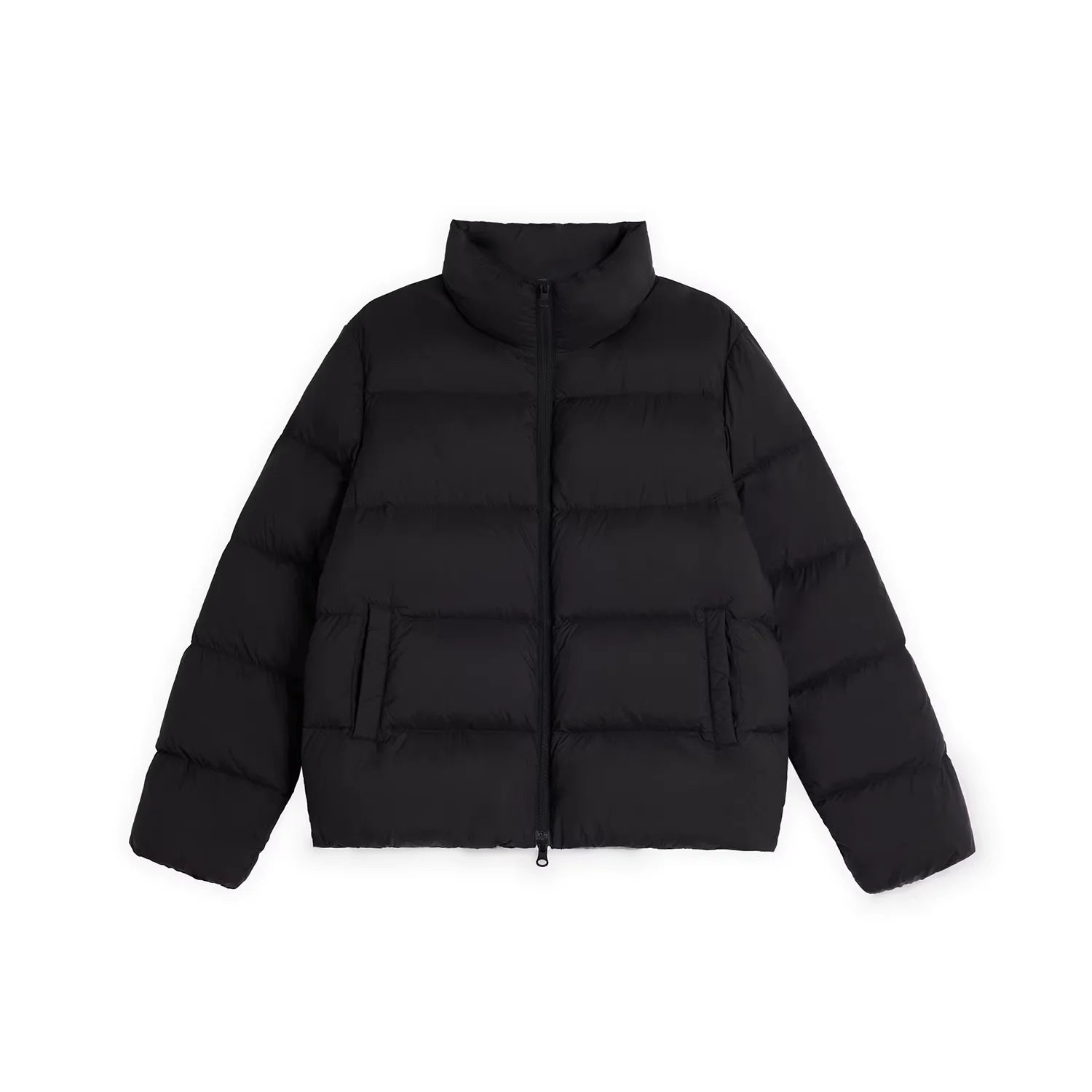 alright then 90% White Duck Down Lightweight Puffer Jacket with Dropped Shoulders