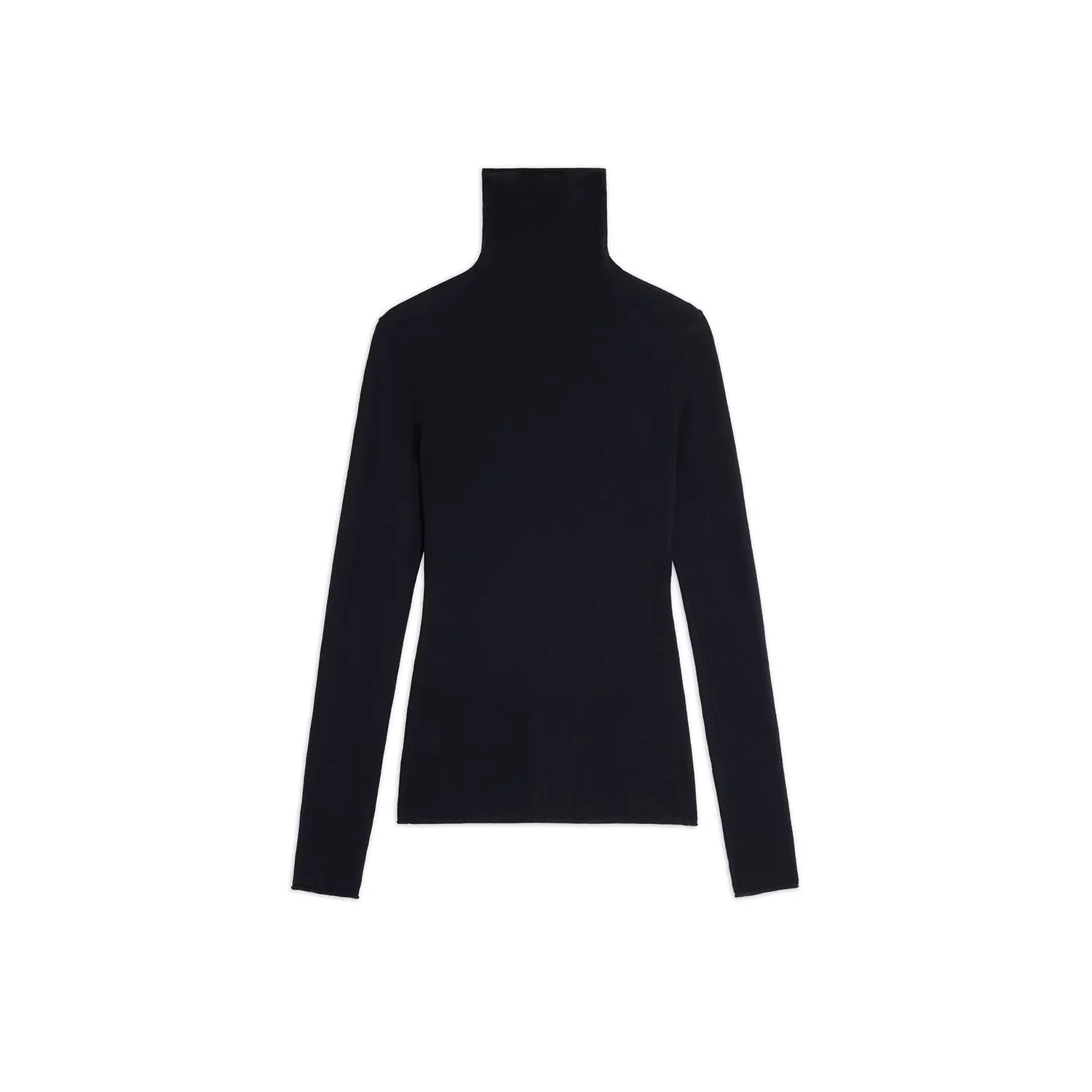alright then Women's Merino Wool Slim Fit Turtleneck Sweater