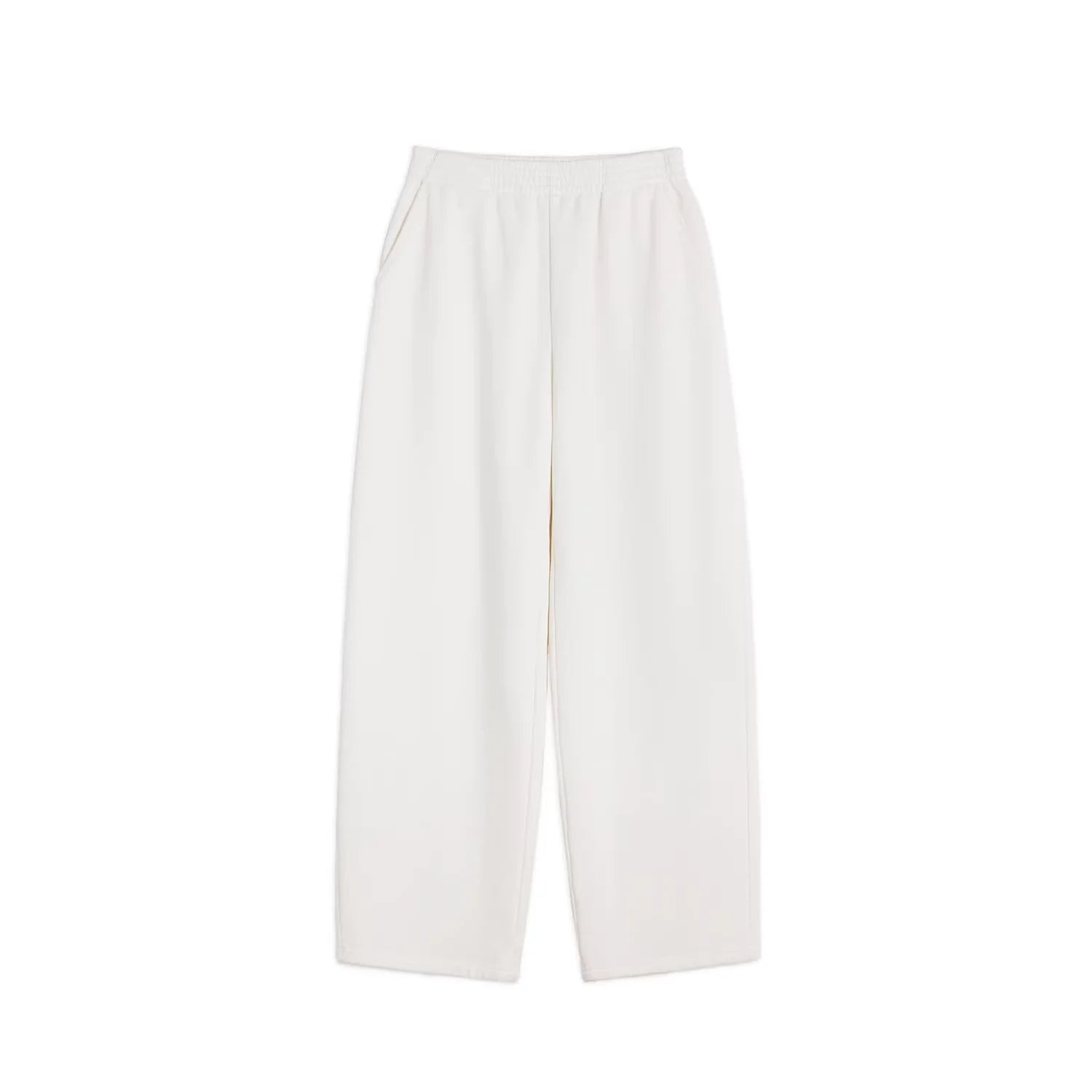 alright then Women's Loose Fit Cotton Terry Straight-Leg Sweatpants