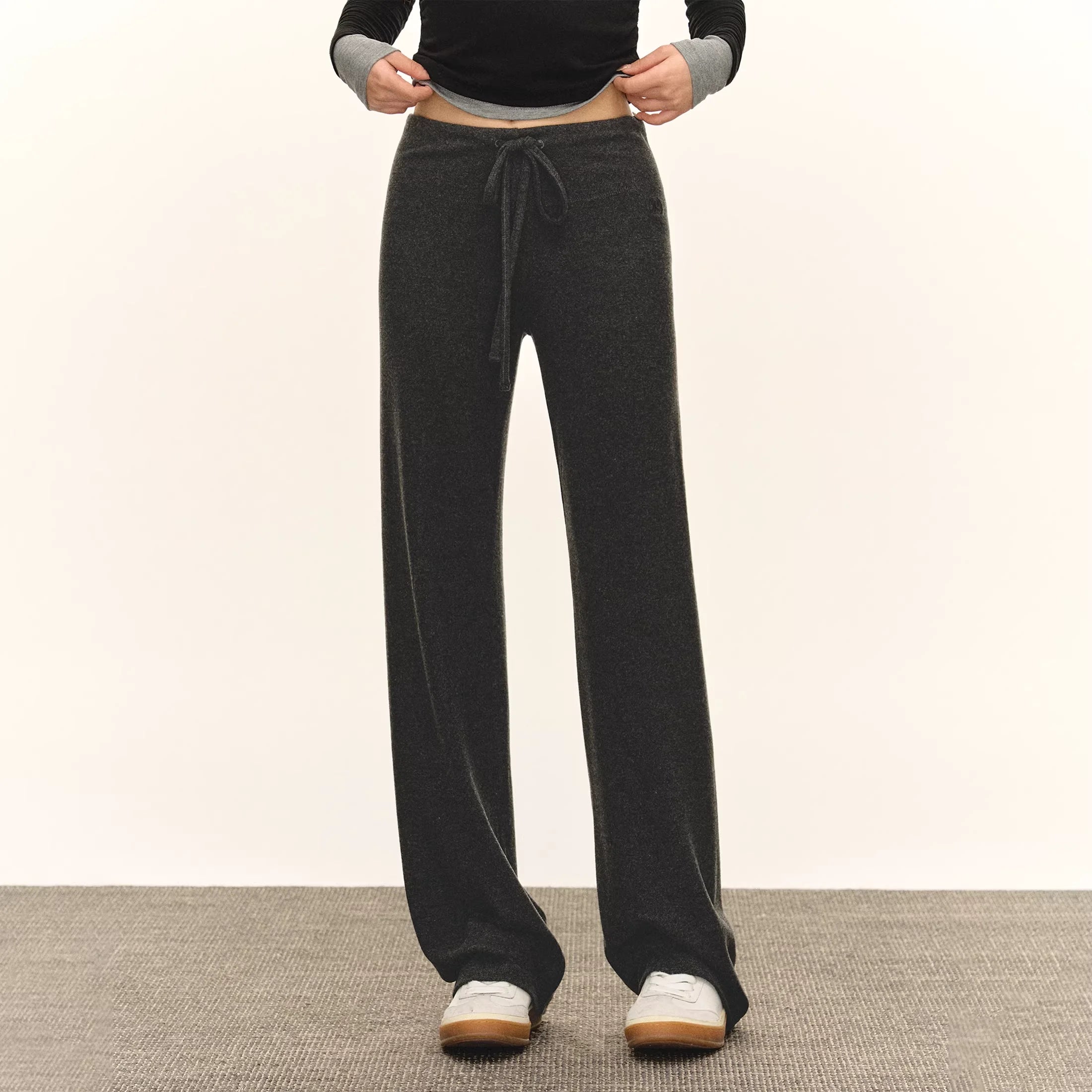 ARISEISM Women's Micro-Flared Casual Sweatpants with Drawstring Waist