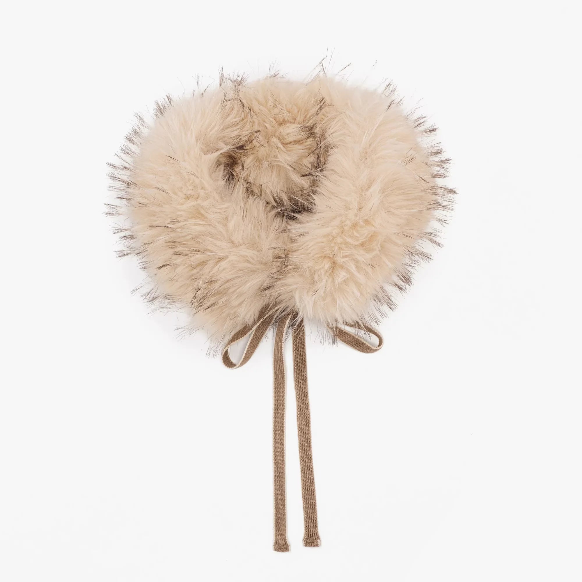 PUKI Faux Fur Neck Warmer for Winter