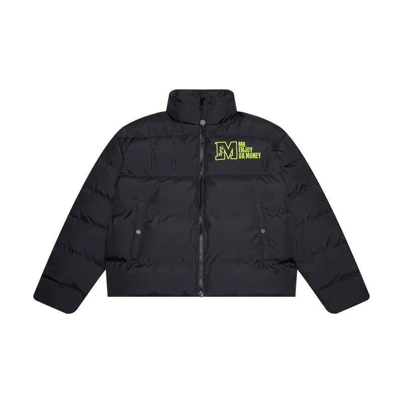 MEDM 90% Duck Down Embroidered Winter Puffer Jacket for Men