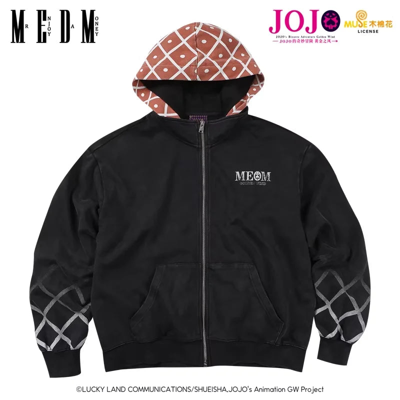 MEDM Giorno Mista Graphic Zip Hoodie