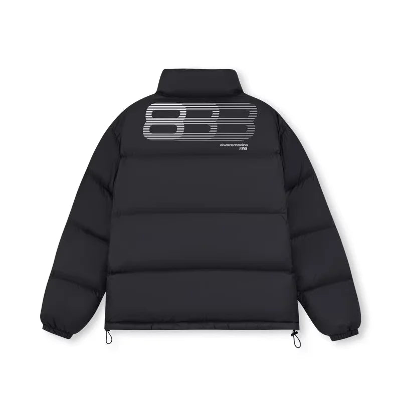 FPA Men's Water-Resistant Stand Collar Down Jacket with Thermal Insulation