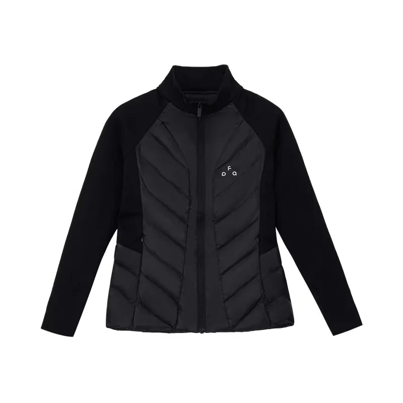 FPA Women's High Neck Quilted Down Jacket - Lightweight, Warm, Short Fit