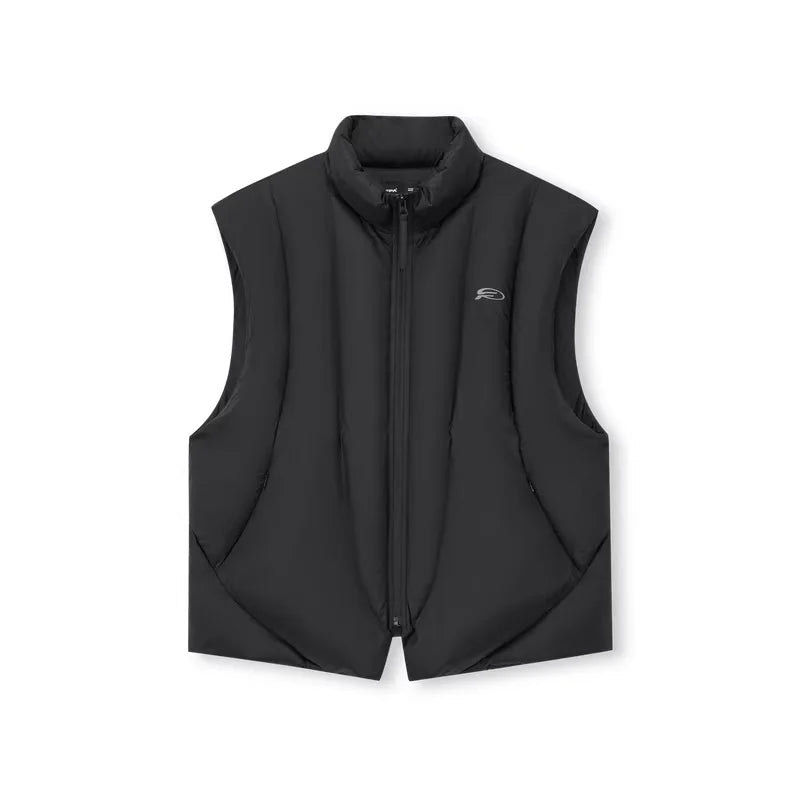 FPA Men's Black Asymmetrical Down Vest