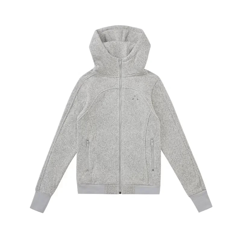 FPA Women's Slim Fit Thermal Fleece Zip-Up Hoodie